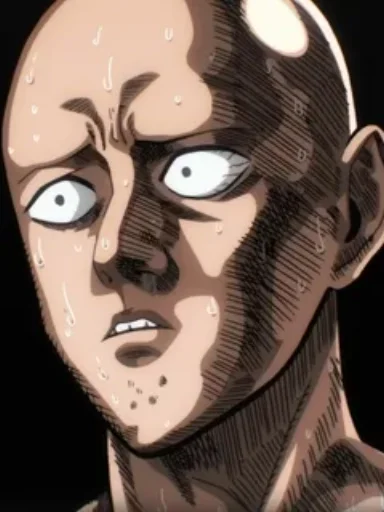 😰 Стикер «One Punch Man» для Telegram