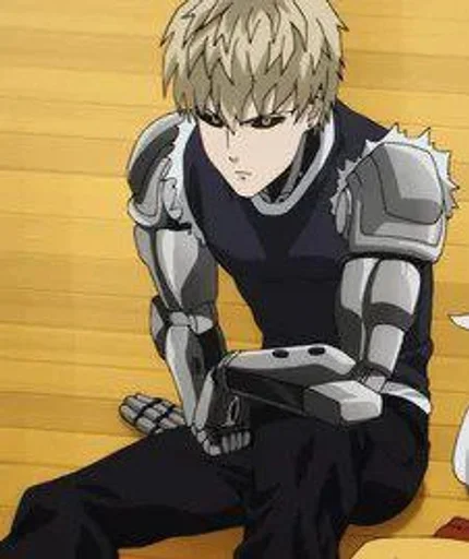 😕 Стикер «One Punch Man» для Telegram