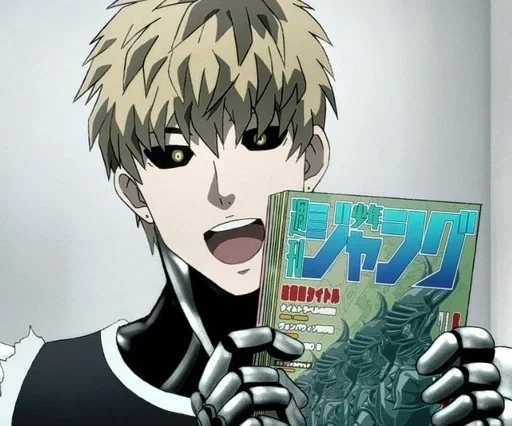 😀 Стикер «One Punch Man» для Telegram
