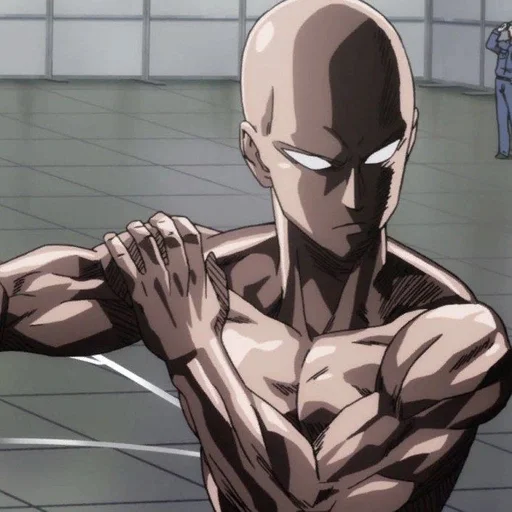 👿 Стикер «One Punch Man» для Telegram