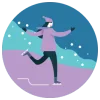 😗 Эмодзи «На льду» для Telegram