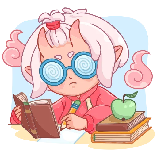 😵‍💫 Эмодзи «Они-тян» для Telegram