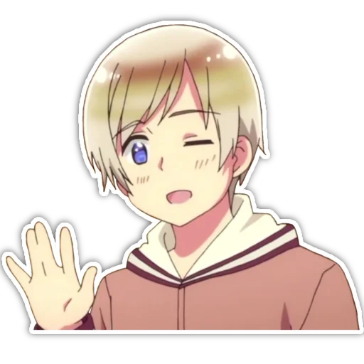 👋 Стикер «Hetalia» для Telegram