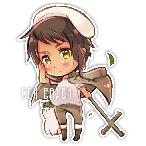 🤎 Стикер «Hetalia» для Telegram