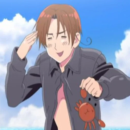 🙋‍♂️ Стикер «Hetalia» для Telegram