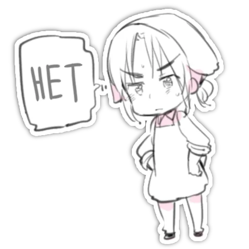 🚫 Стикер «Hetalia» для Telegram