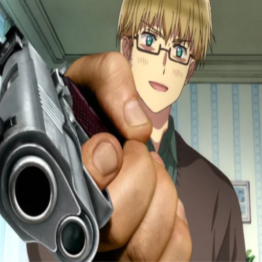 🔫 Стикер «Hetalia» для Telegram