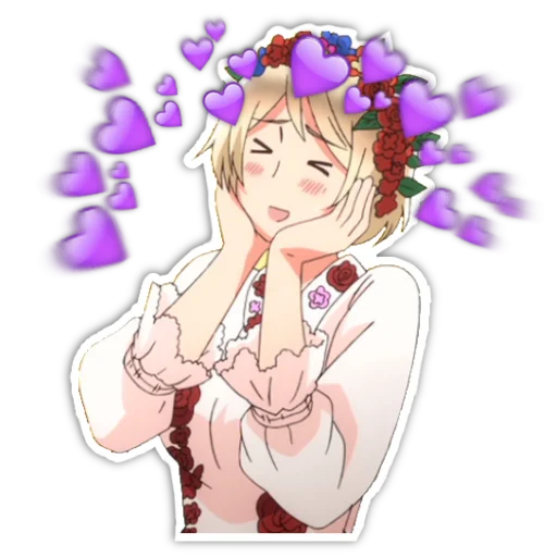 💓 Стикер «Hetalia» для Telegram