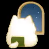 Стикер 14 Onigiri Cat #cat #animal #emoji