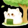 Стикер 19 Onigiri Cat #cat #animal #emoji