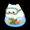 Стикер 22 Onigiri Cat #cat #animal #emoji