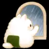Стикер 18 Onigiri Cat #cat #animal #emoji