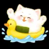Стикер 2 Onigiri Cat #cat #animal #emoji