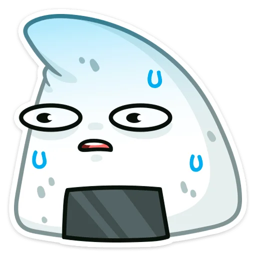 😓 Стикер «Онигири-сан» для Telegram
