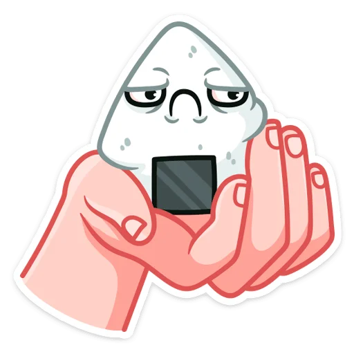 😒 Стикер «Онигири-сан» для Telegram