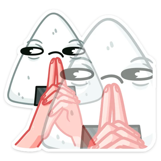 🍙 Стикер «Онигири-сан» для Telegram