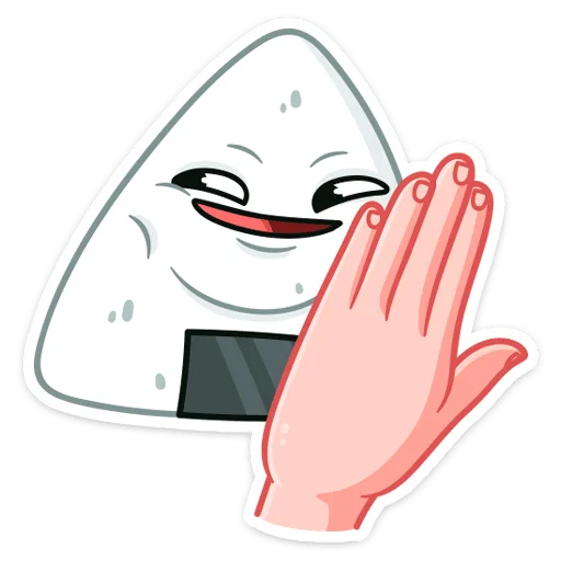 😈 Стикер «Онигири-сан» для Telegram