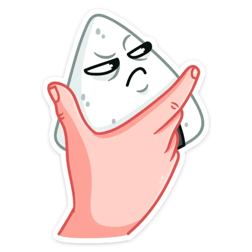 🤔 Стикер «Онигири-сан» для Telegram