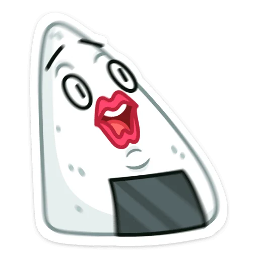 😳 Стикер «Онигири-сан» для Telegram