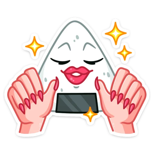 💅 Стикер «Онигири-сан» для Telegram
