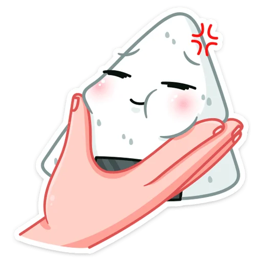 ☺️ Стикер «Онигири-сан» для Telegram