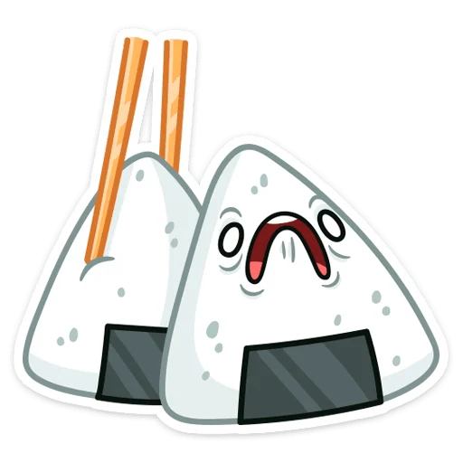 😩 Стикер «Онигири-сан» для Telegram