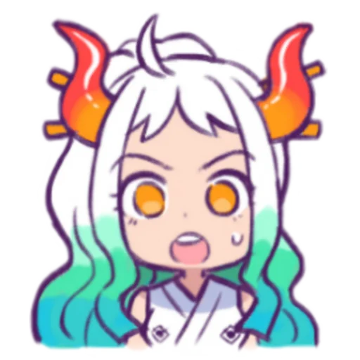 😰 Стикер «Onihime yamato» для Telegram