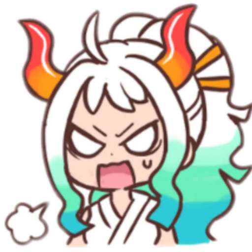 😤 Стикер «Onihime yamato» для Telegram