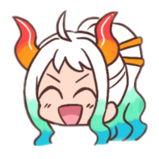 😅 Стикер «Onihime yamato» для Telegram