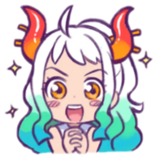 🤩 Стикер «Onihime yamato» для Telegram