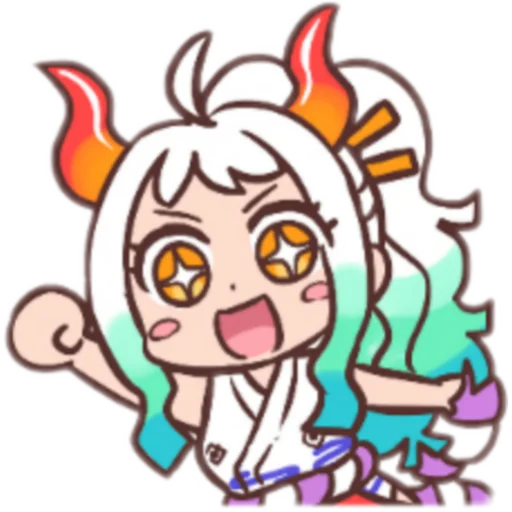 Стикерпак Onihime yamato для Telegram