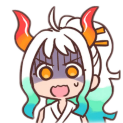 😬 Стикер «Onihime yamato» для Telegram