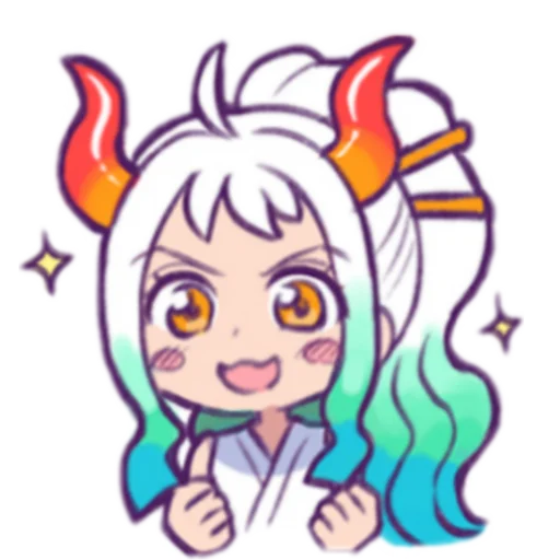 ✨ Стикер «Onihime yamato» для Telegram