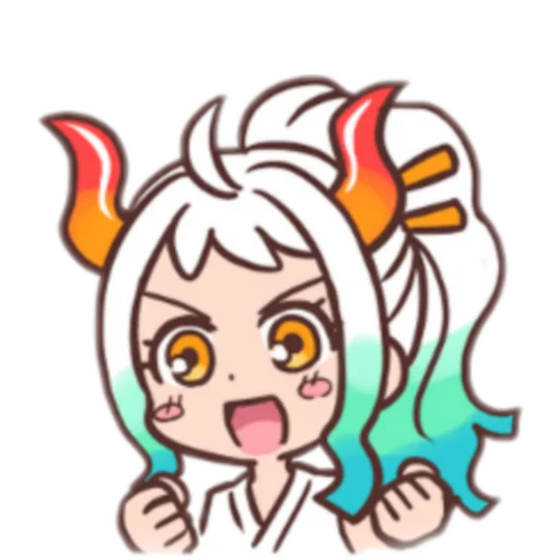 😄 Стикер «Onihime yamato» для Telegram
