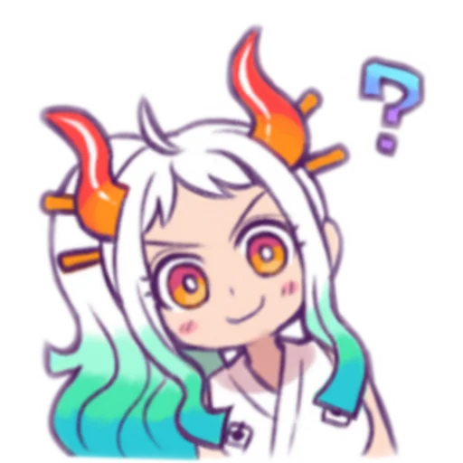 ❔ Стикер «Onihime yamato» для Telegram
