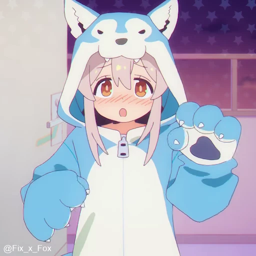 🐾 Стикер «Oniichan wa Oshimai» для Telegram