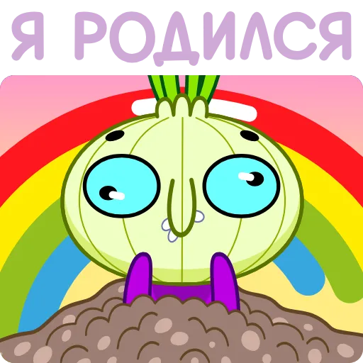 Стикер 45 Лучок