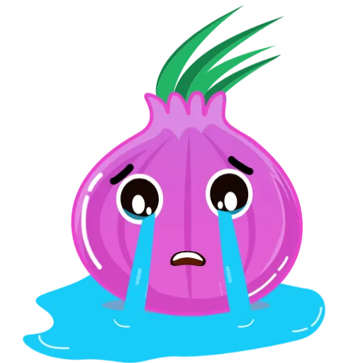 🤨 Стикер «Onion Crying» для Telegram
