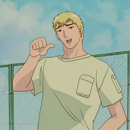 😉 Стикер «GTO Onizuka» для Telegram