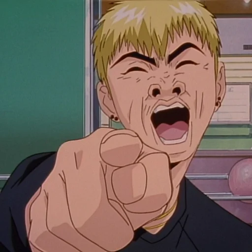 😂 Стикер «GTO Onizuka» для Telegram
