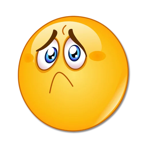 😕 Стикер «Одни эмоции. Часть 1» для Telegram