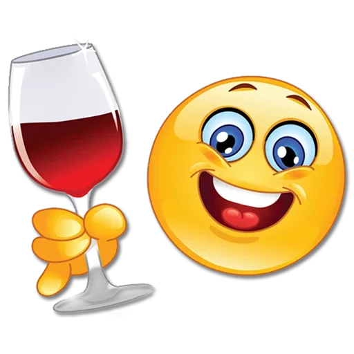 🍷 Стикер «Одни эмоции. Часть 1» для Telegram