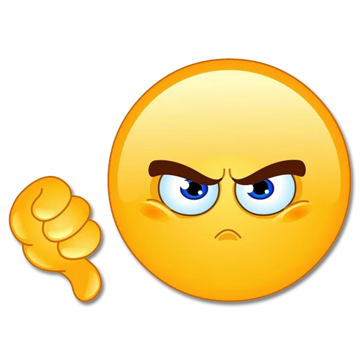 👎 Стикер «Одни эмоции. Часть 1» для Telegram