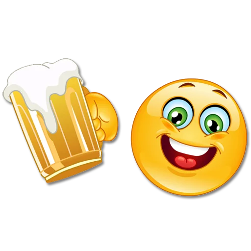🍺 Стикер «Одни эмоции. Часть 1» для Telegram