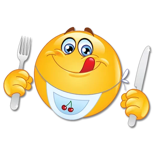 🍽 Стикер «Одни эмоции. Часть 1» для Telegram