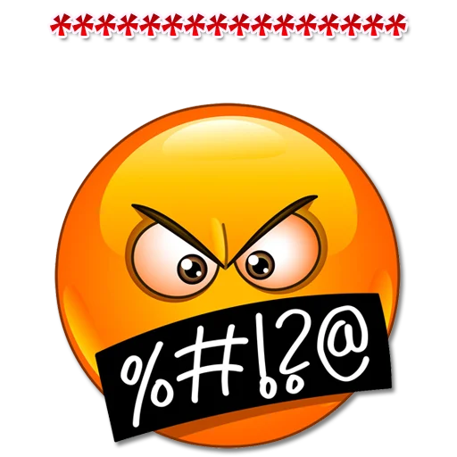 🤬 Стикер «Одни эмоции. Часть 3» для Telegram