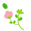 🌸 Эмодзи «Just flowers» для Telegram