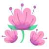 🌸 Эмодзи «Just flowers» для Telegram
