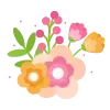 🌸 Эмодзи «Just flowers» для Telegram