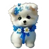🐶 Эмодзи «Just flowers» для Telegram